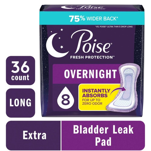Poise overnight incontinence - poise, &