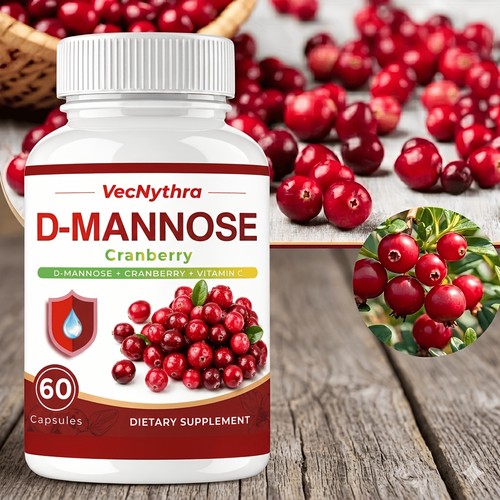Mannose with cranberry and - with,